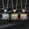 Birnenform Diamant Anhänger