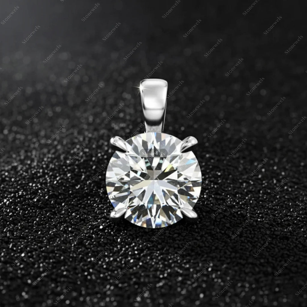 925 Silber Diamantanhänger
