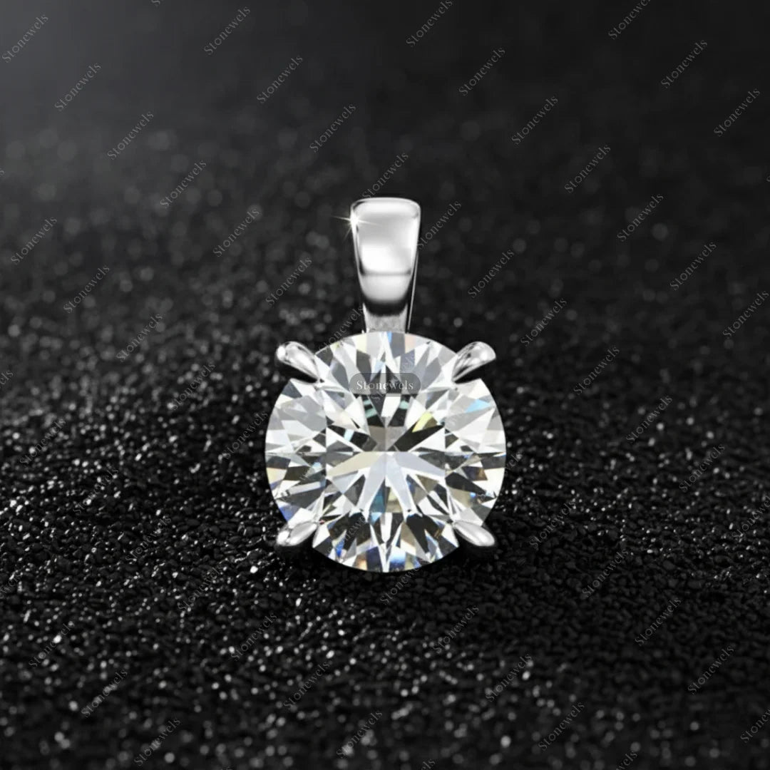 925 Silber Diamantanhänger