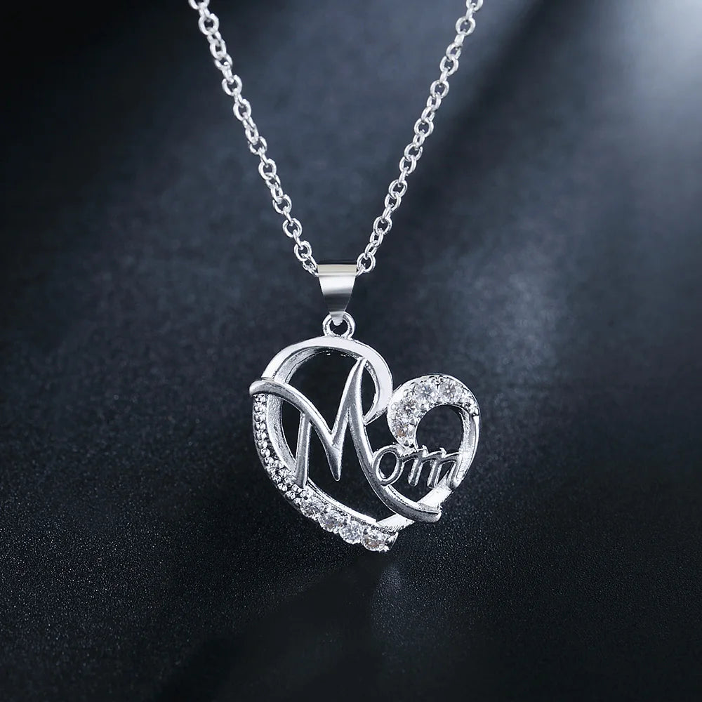 MOM Herz Anhänger Sterling 925