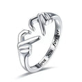 Liebesringe 925 Silber Unisex