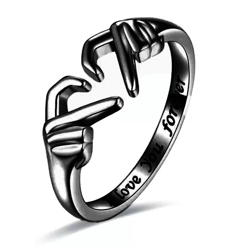 Liebesringe 925 Silber Unisex