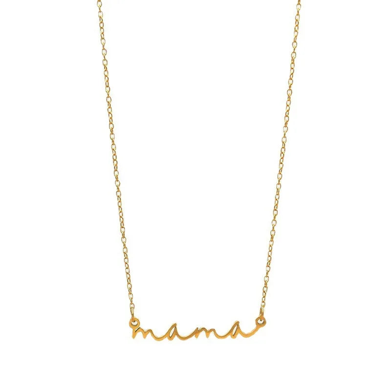 18K Goldbeschichtete Halskette