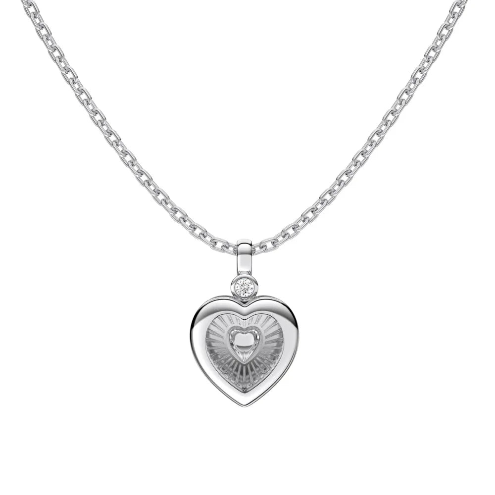 Herz Halskette Zirkonia 925