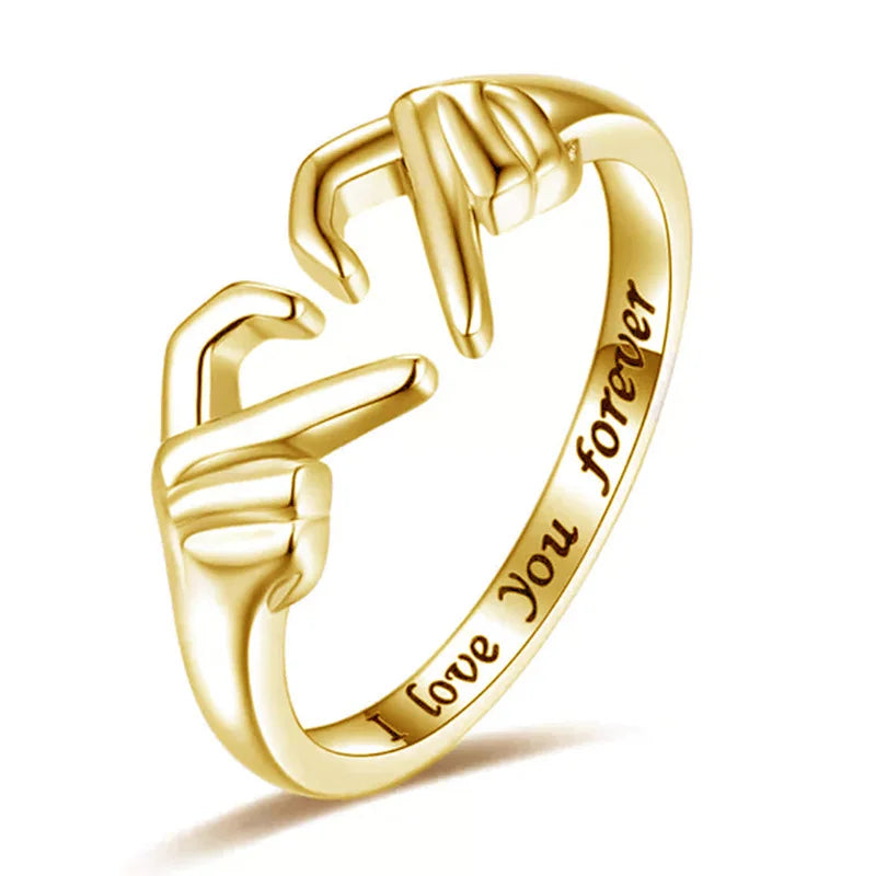 Liebesringe 925 Silber Unisex