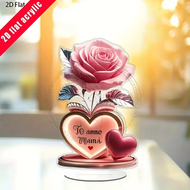 Herzstatue Muttertagsgeschenk