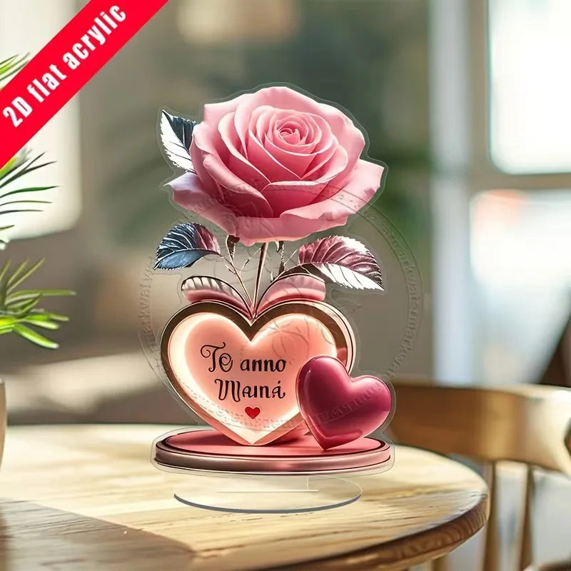 Herzstatue Muttertagsgeschenk