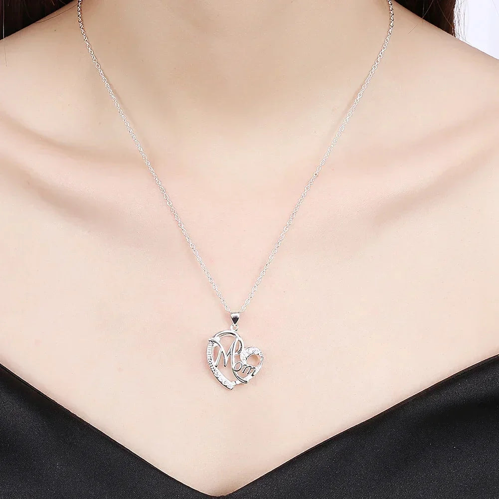 MOM Herz Anhänger Sterling 925