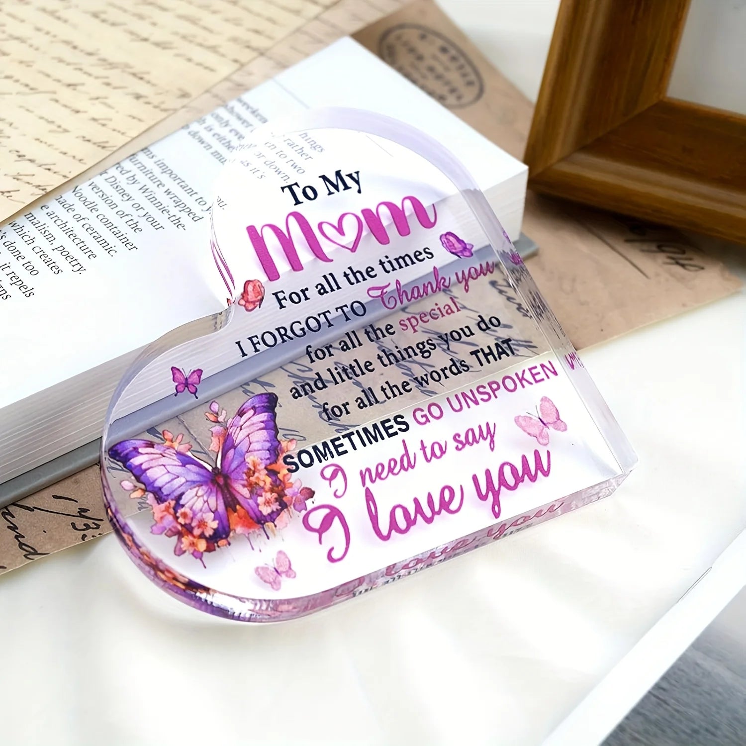 Muttertags Geschenk Acrylblock