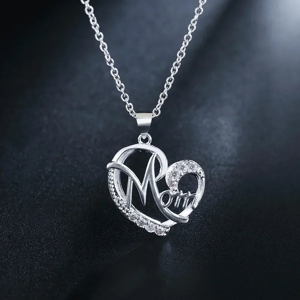 MOM Herz Anhänger Sterling 925