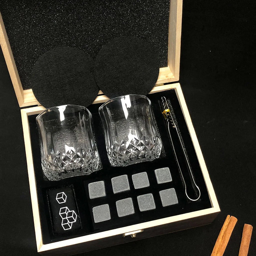 Vatertagsgeschenke Whiskey Ice Stone Box