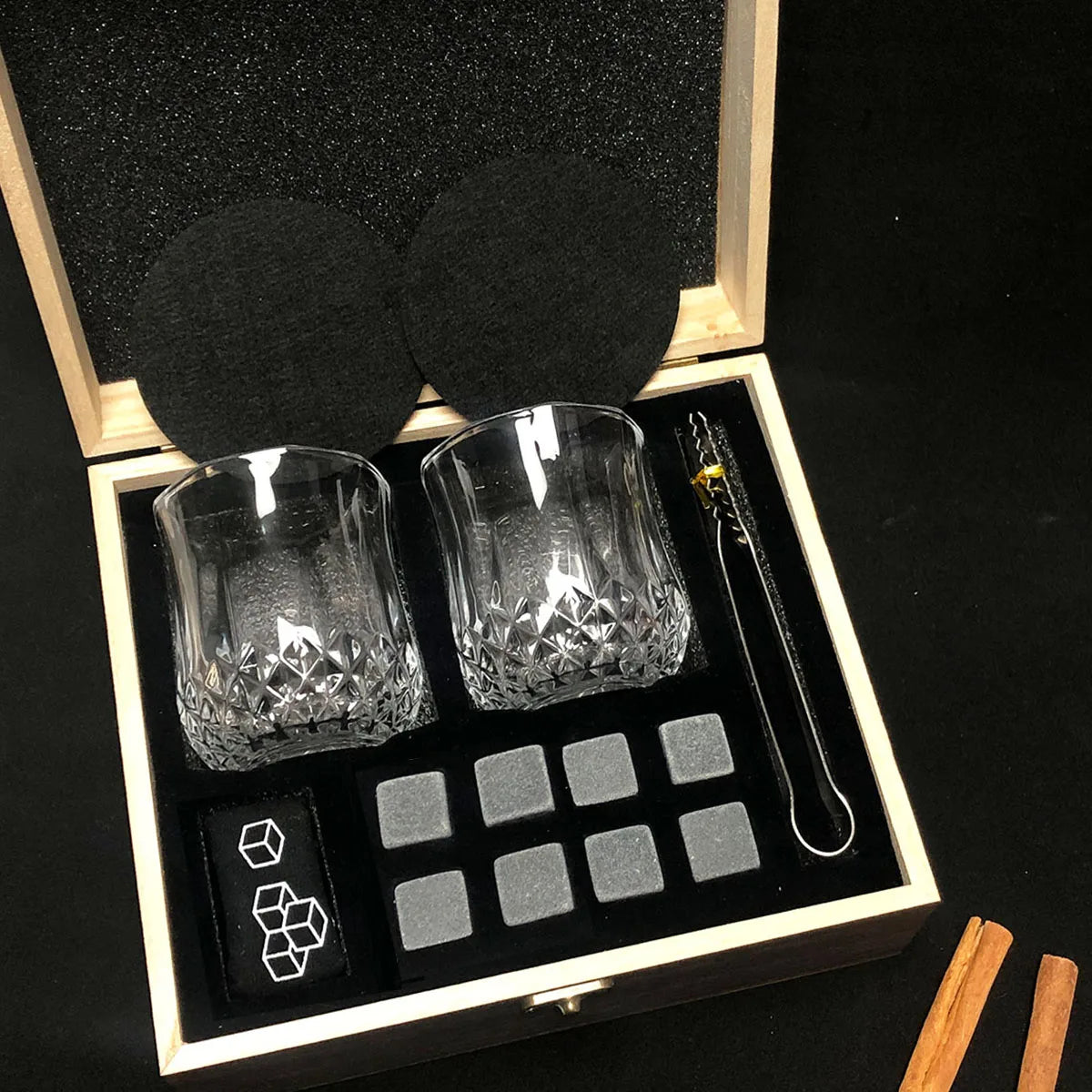 Vatertagsgeschenke Whiskey Ice Stone Box