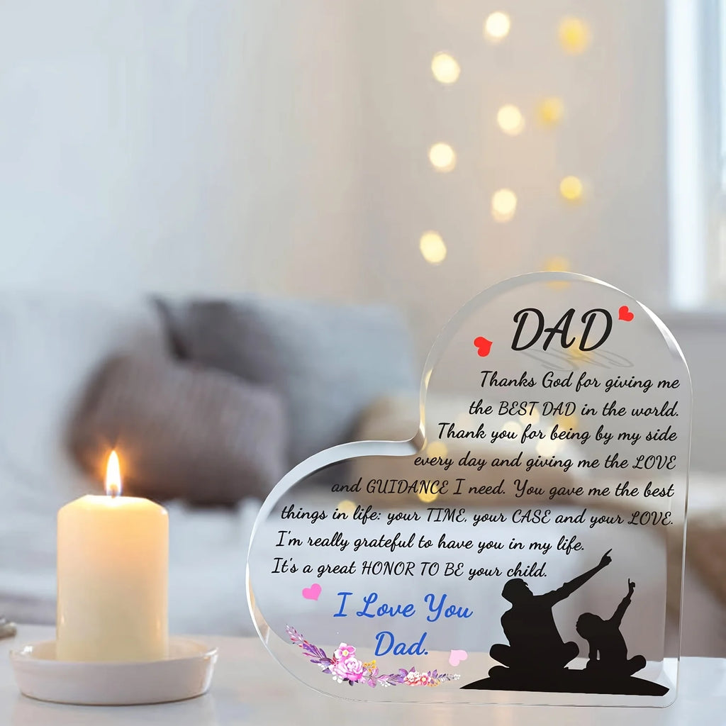Geschenke für Papa, Geburtstagsgeschenke für Papa von Tochter und Sohn, Vatertagsgeschenke, Weihnachts-Erntedankfest-Geschenke für Papa, der will