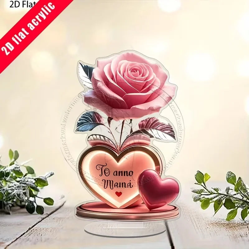 Herzstatue Muttertagsgeschenk