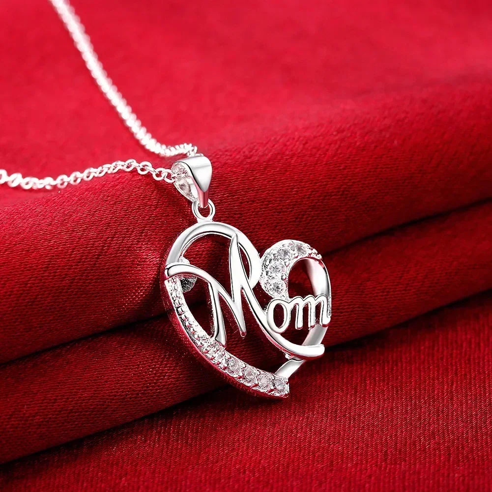 MOM Herz Anhänger Sterling 925
