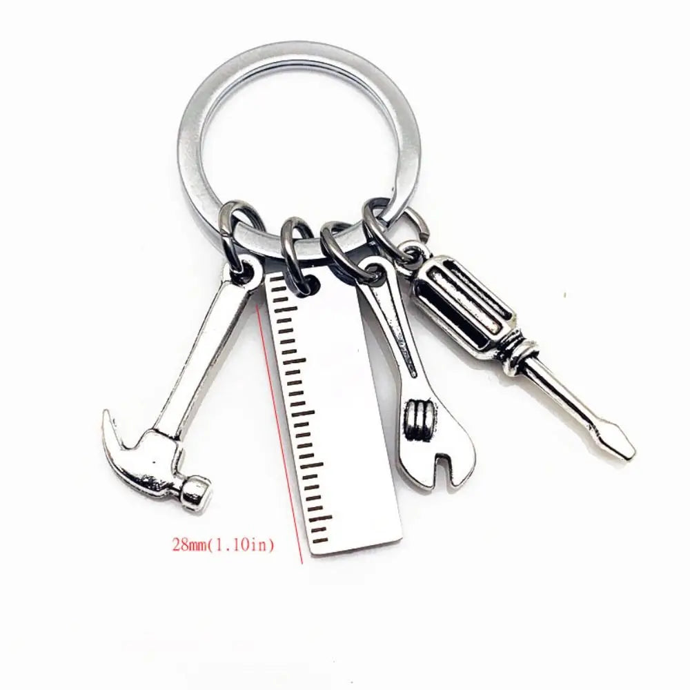 Papa Buchstaben Papa Buchstaben Schlüsselanhänger Hammer Schraubendreher Papa Buchstaben Schlüsselanhänger Papa Schraubenschlüssel Vatertag Anhänger Handtasche Dekor