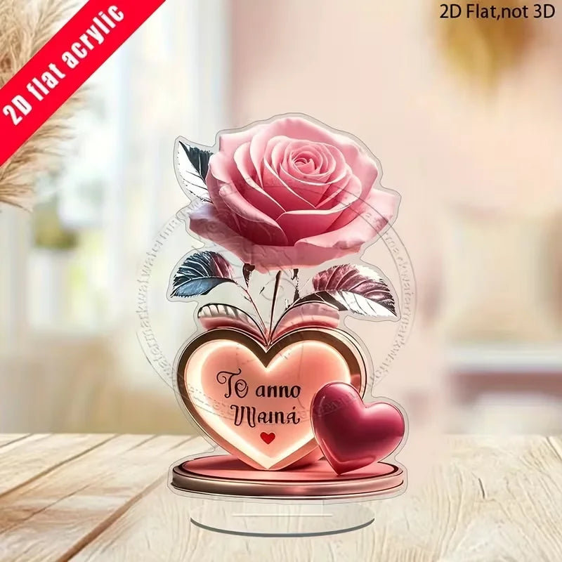 Herzstatue Muttertagsgeschenk
